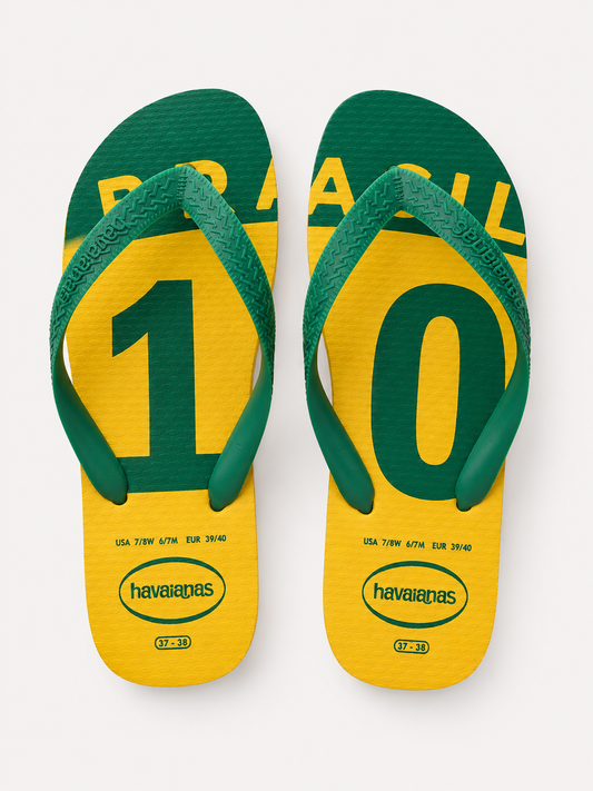 Chanclas blancas Havaianas Top