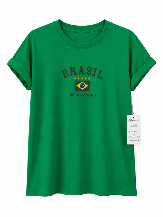 T-shirt Unissex Brasile